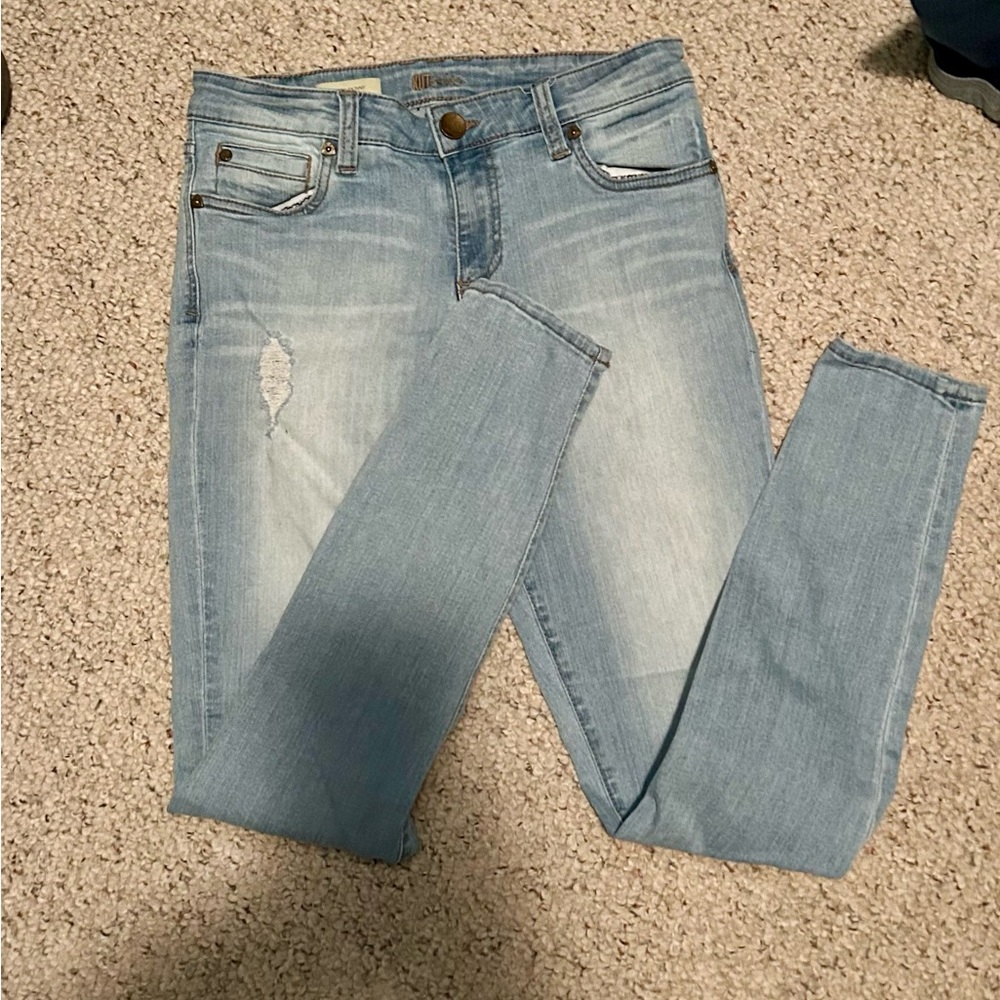 Kut jeans toothpick skinny sz 10 EUC